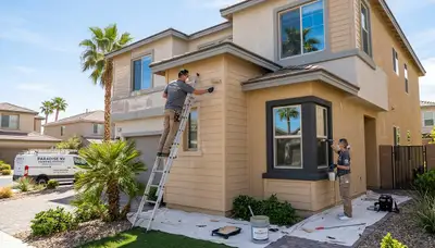Professional house painting service in Las Vegas NV by expert residential painters