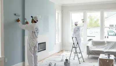 Professional interior house painting in Las Vegas NV by expert painters for modern home finishes